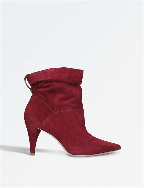 michael kors sandy suede ankle boots|Michael Kors adjustable buckle boots.